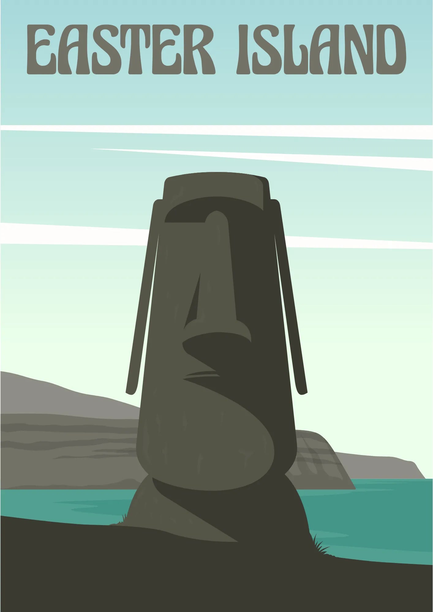 Easter Island Plakat