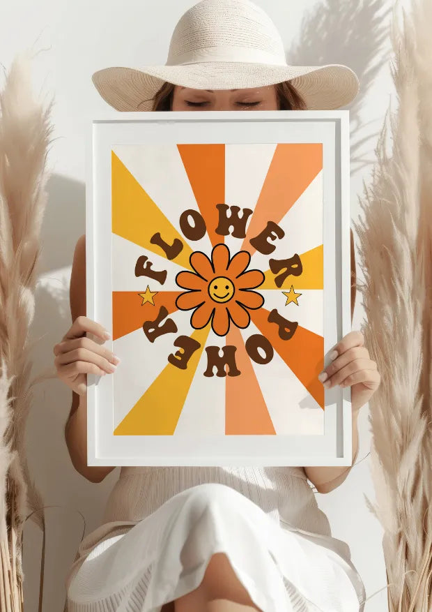 Flower Power Plakat