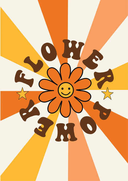 Flower Power Plakat