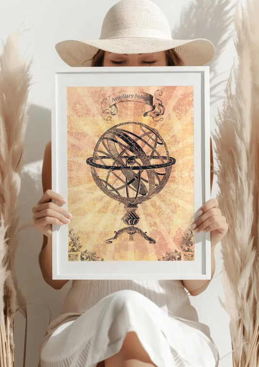 Armillary Sphere Plakat