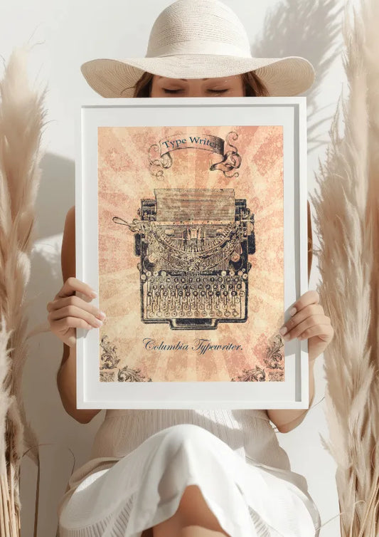 Columbia Typewriter Plakat