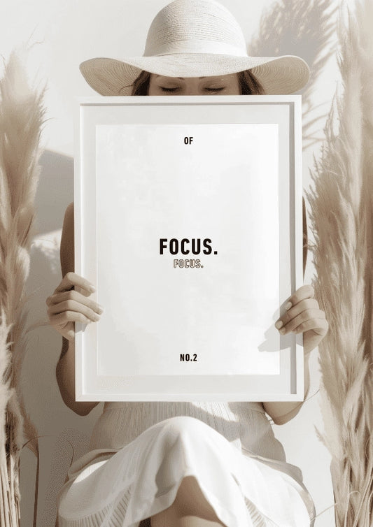 Focus on Success Plakat