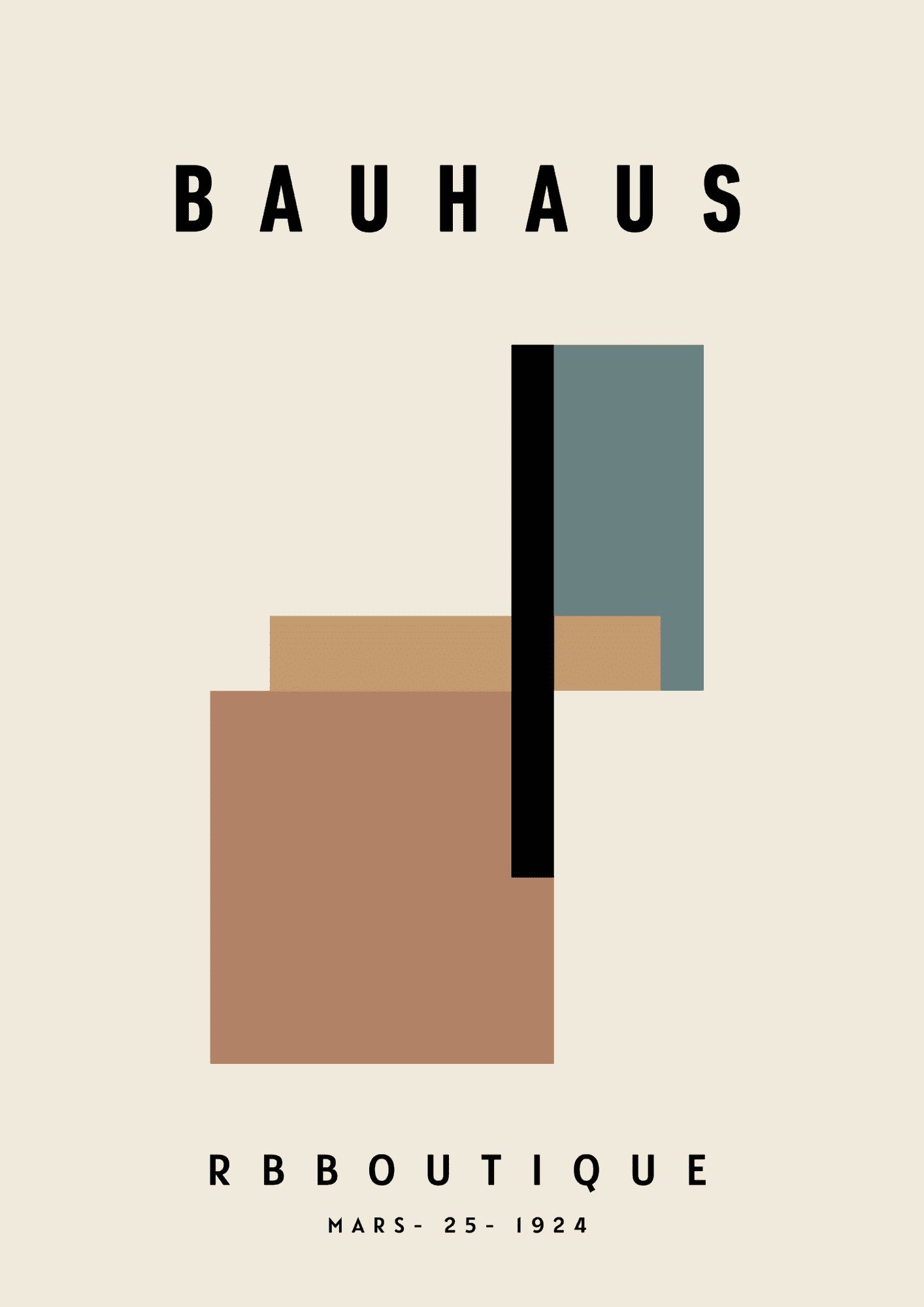 Bauhaus Mars 1924 Plakat