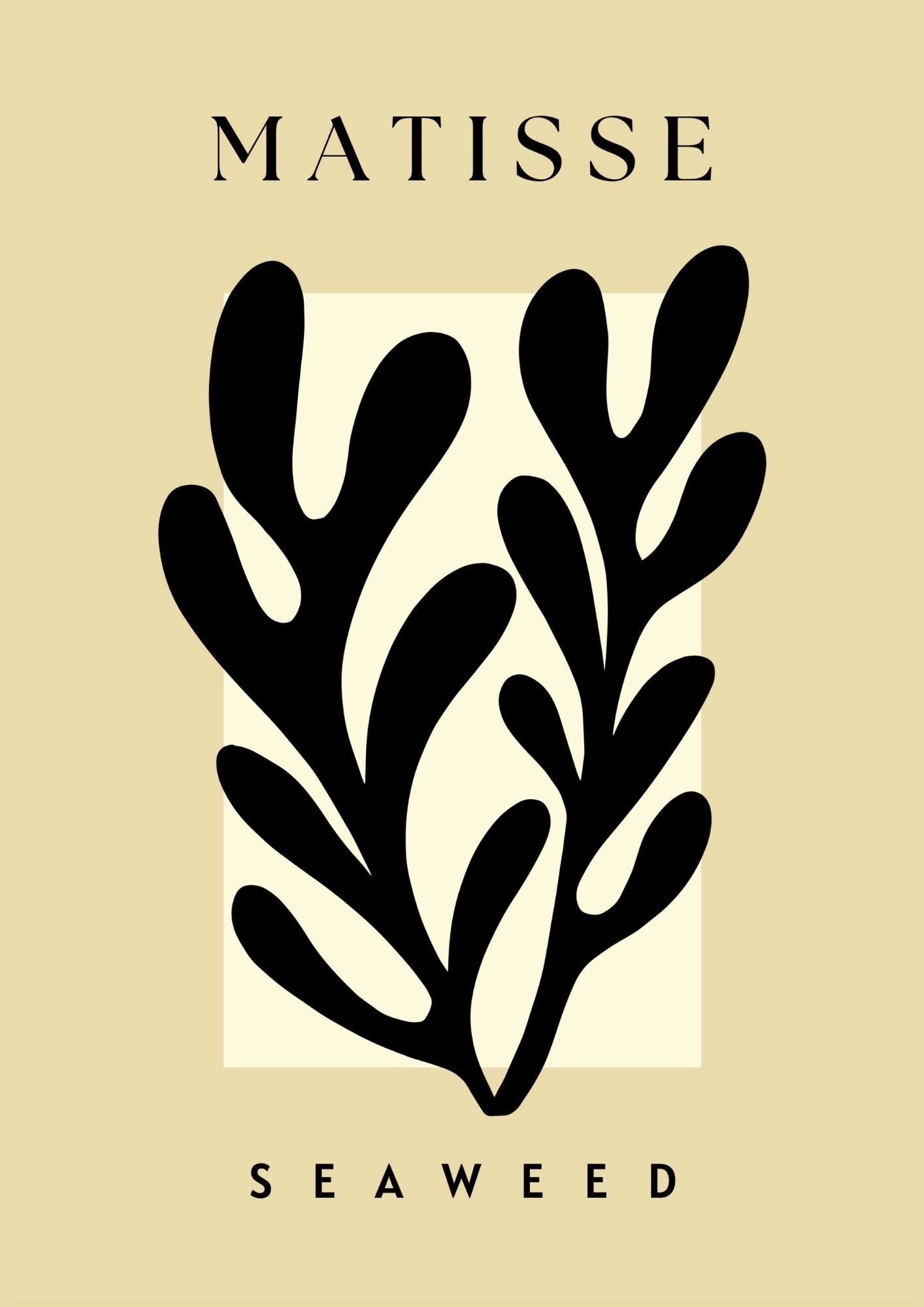 Organiczne inspiracje Matisse plakat