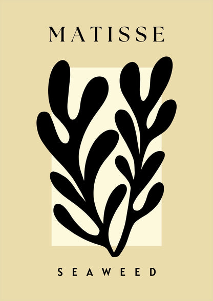 Organiczne inspiracje Matisse plakat