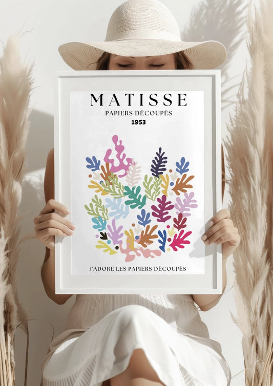 Matisse Kwiatowy Kolorowy Świat Plakat