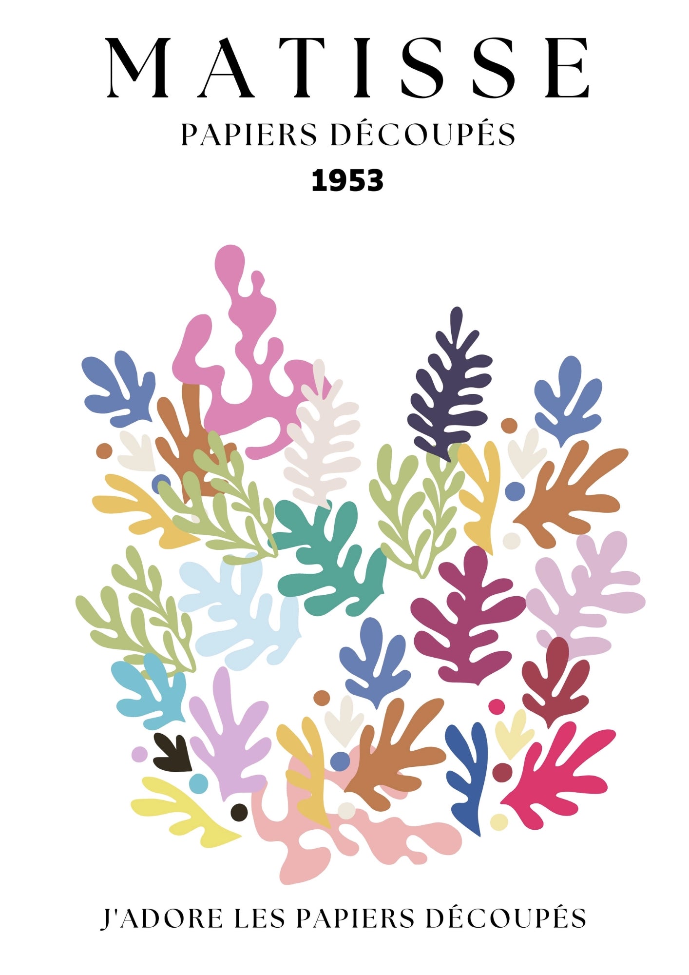Matisse Kwiatowy Kolorowy Świat Plakat