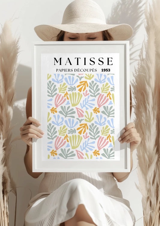 Matisse Kolorowe Organiczne Formy Plakat