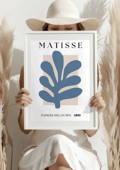 Matisse Niebieska Forma Plakat