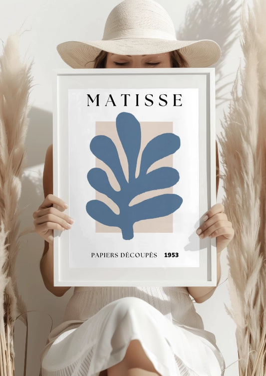 Matisse Niebieska Forma Plakat