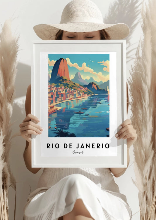Rio de Janeiro Brazil Plakat