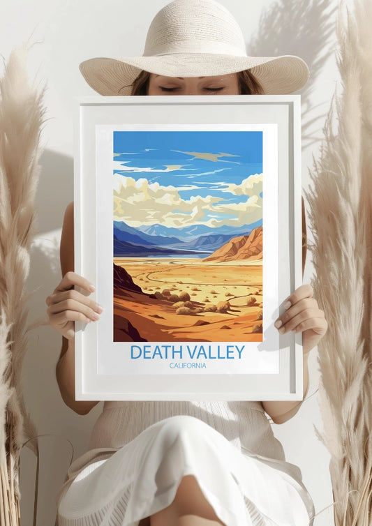 Death Valley Pustynna Kraina Plakat