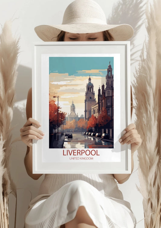 Liverpool Miasto Zmierzchu Plakat