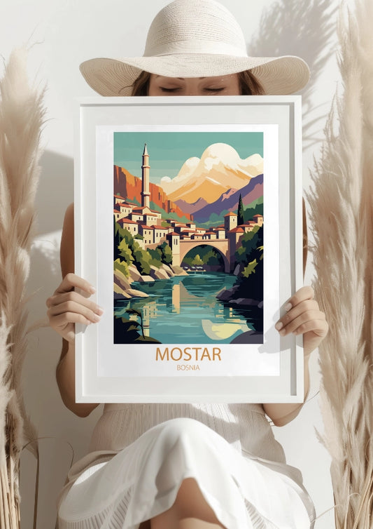 Mostar Złote Góry Plakat