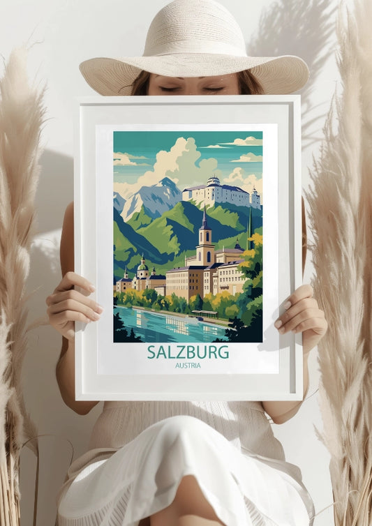 Salzburg Austria Plakat