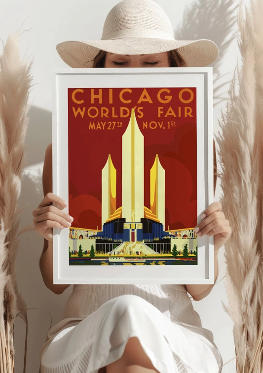 Chicago World's Fair 1933 Plakat