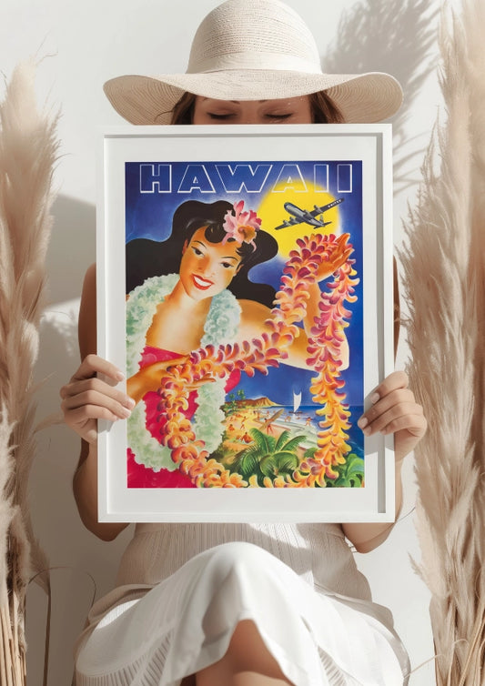 Hawaii Egzotyczny Urok Tropików Plakat