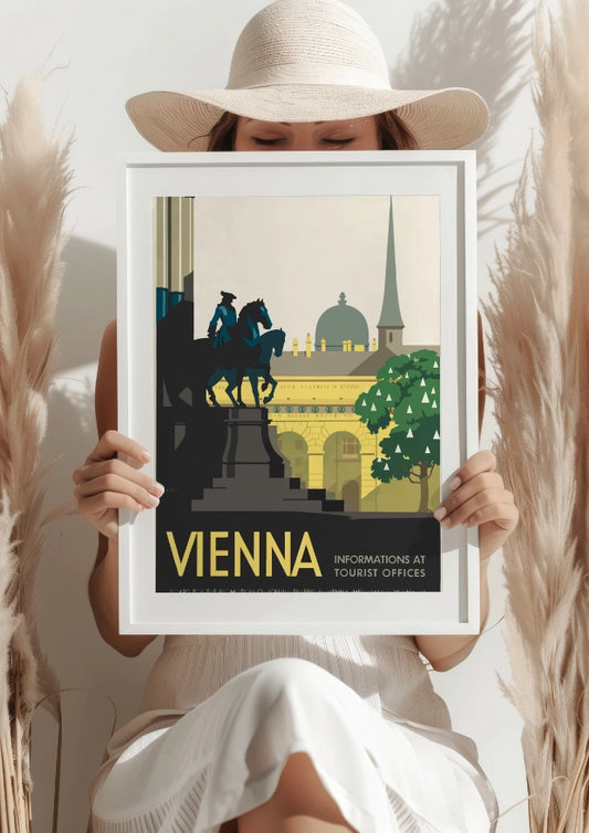 Historyczne Serce Wiednia Plakat