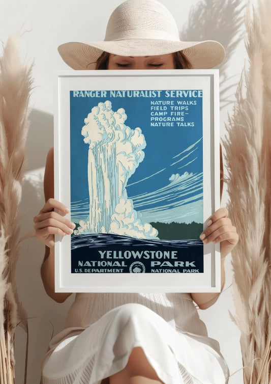 Yellowstone National Park Plakat