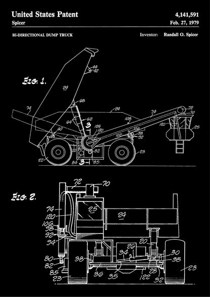 Patent na Terrestial-Celestial Display z 1967 Roku na Białym Tle Plakat