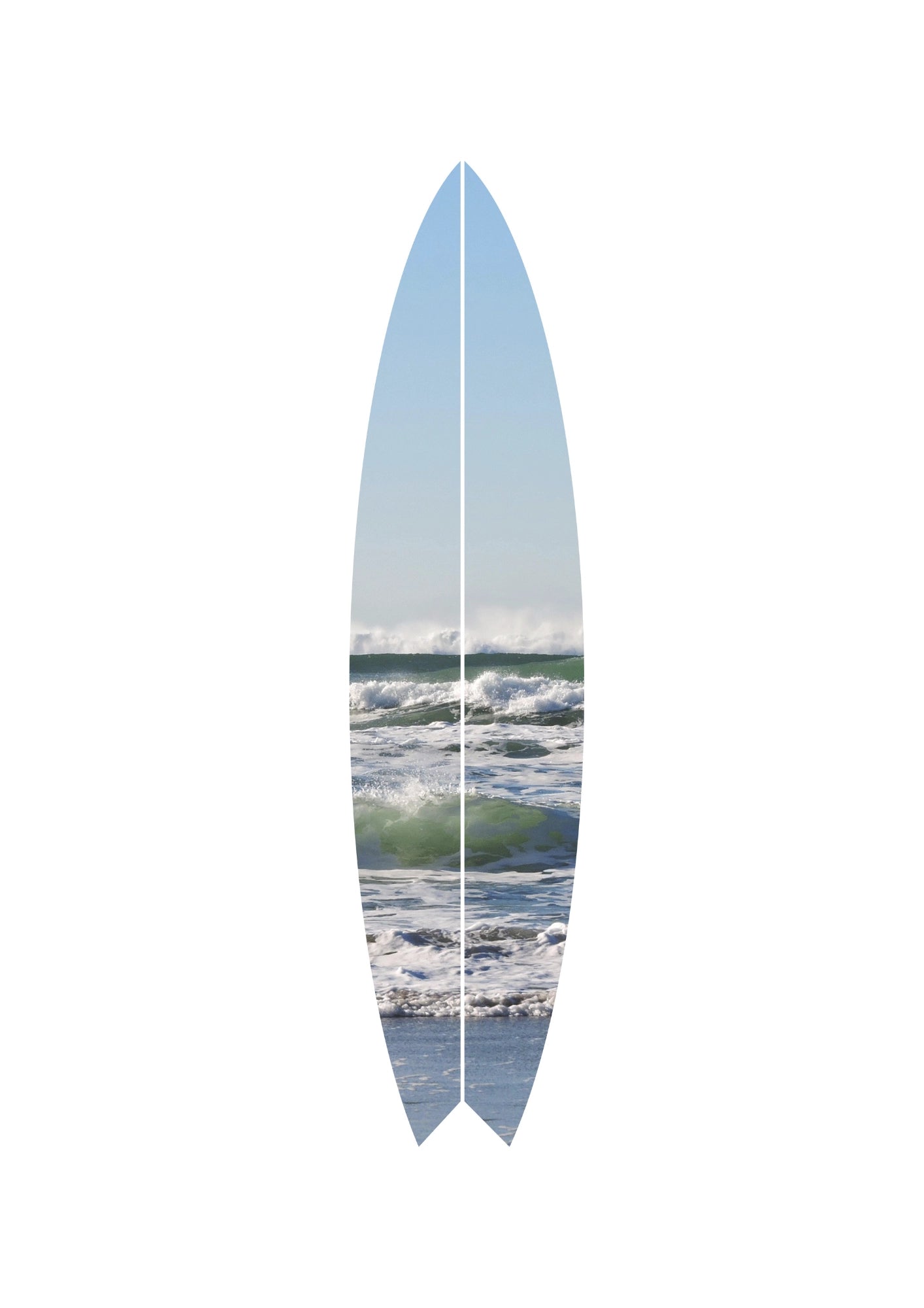 Surfingowe Marzenia Oceaniczne Plakat