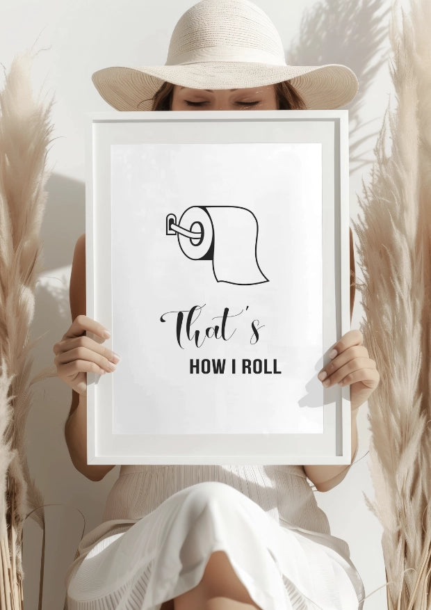 Papier Toaletowy Humor Plakat