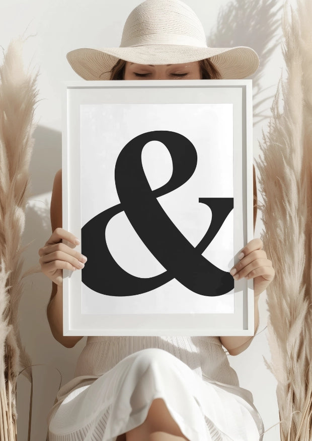 Monochromatyczne Artystyczne Symbol Plakat
