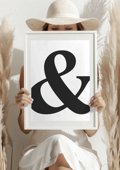 Monochromatyczne Artystyczne Symbol Plakat
