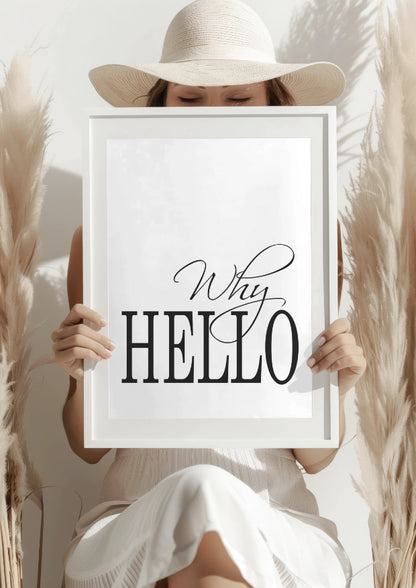 Powitalny Wystrój Domu Plakat