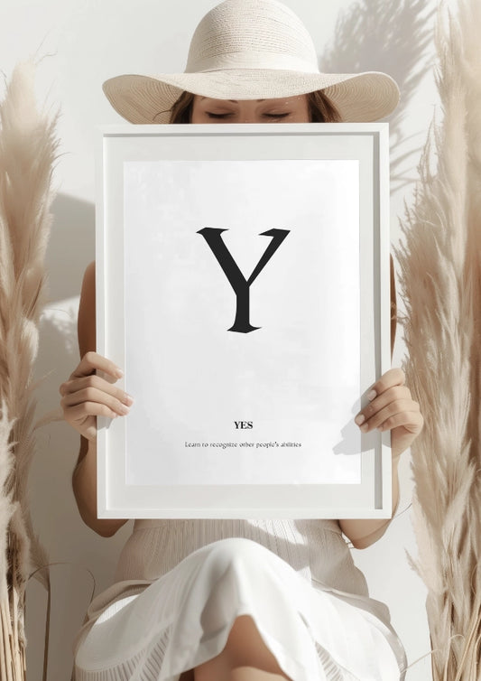 Inspiracja Minimalistyczna Typografia Plakat