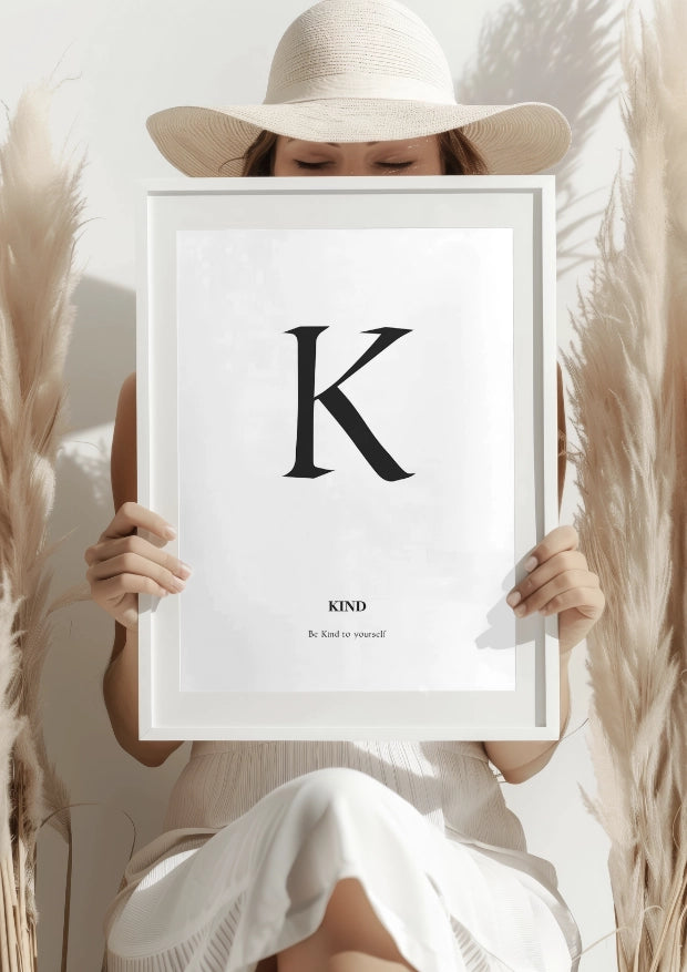 Litera K Dobroć Plakat