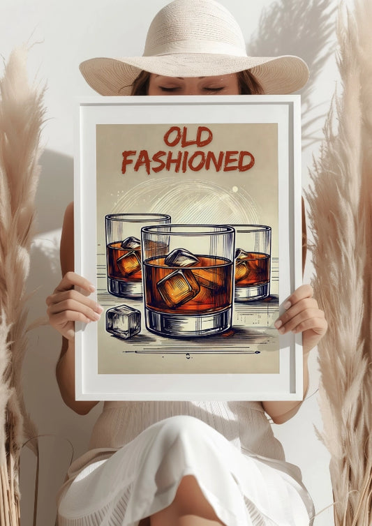 Koktajlowe Klimaty Old Fashioned Plakat