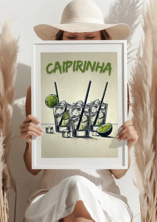 Orzeźwiające Letnie Koktajle Plakat