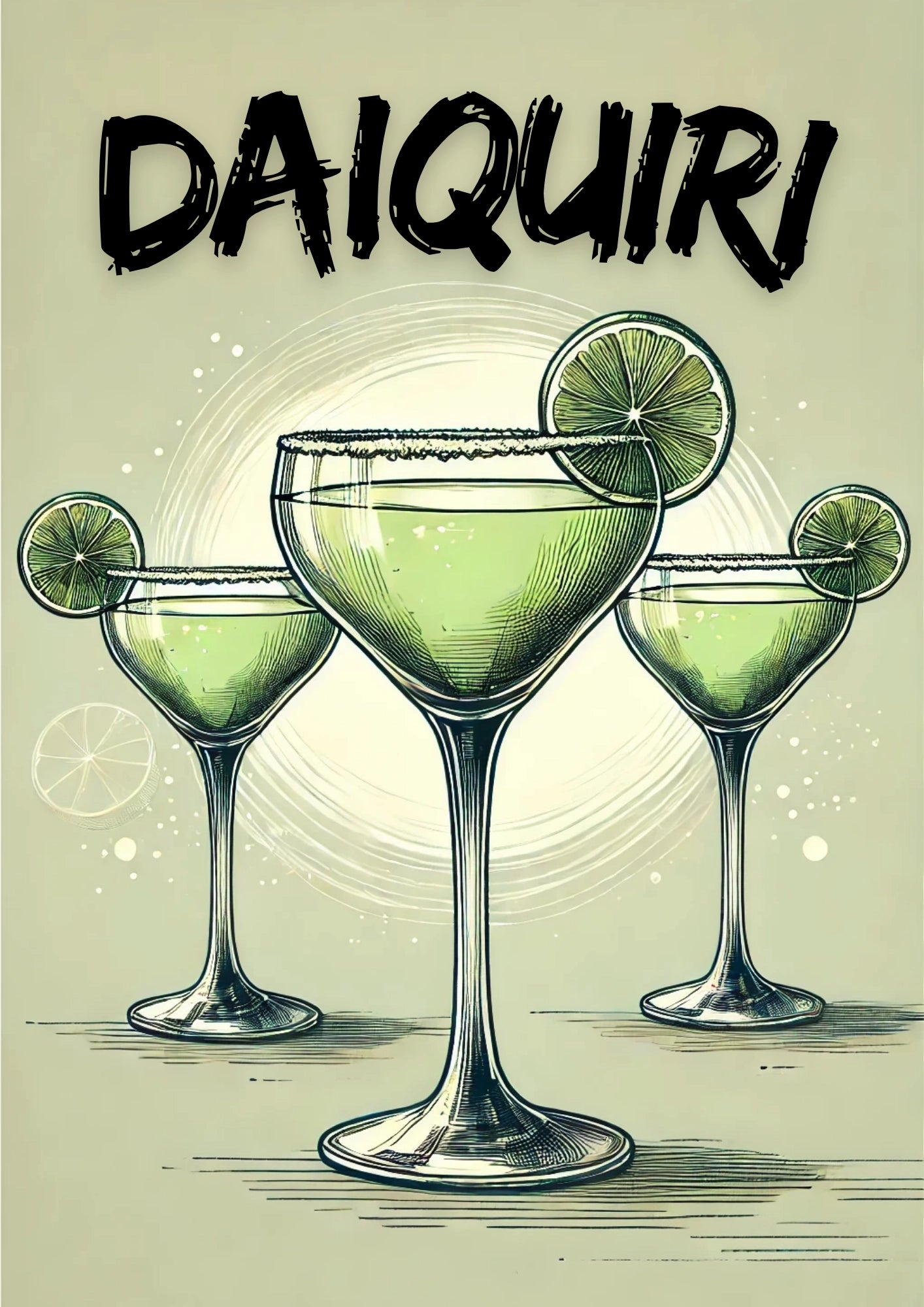 Daiquiri Plakat