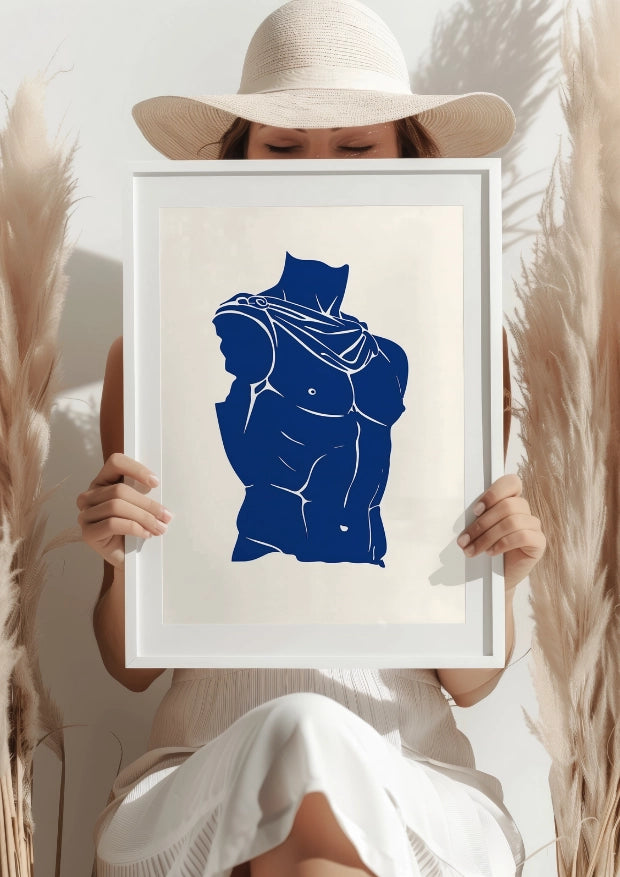 Klasyczna Figura Starożytnej Sztuki Plakat