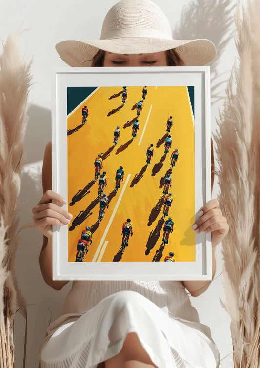 Wakacyjna Przygoda Rowerowa Plakat