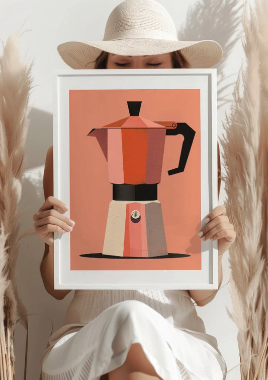 Kawa i Styl Retro Plakat
