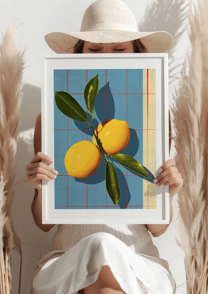 Cytrusowa Letnia Świeżość Plakat