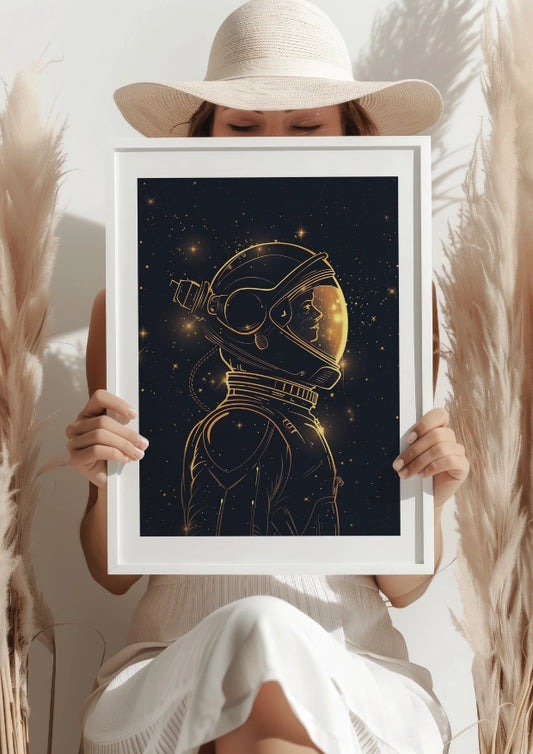 Kosmiczna Podróż Gwiezdny Plakat