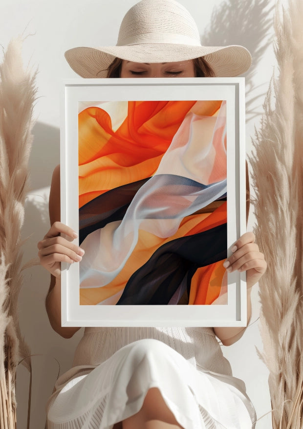 Jesienna Abstrakcja Barw Plakat