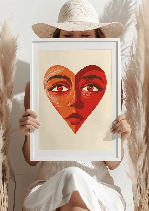 Serce Emocji Artystycznych Plakat