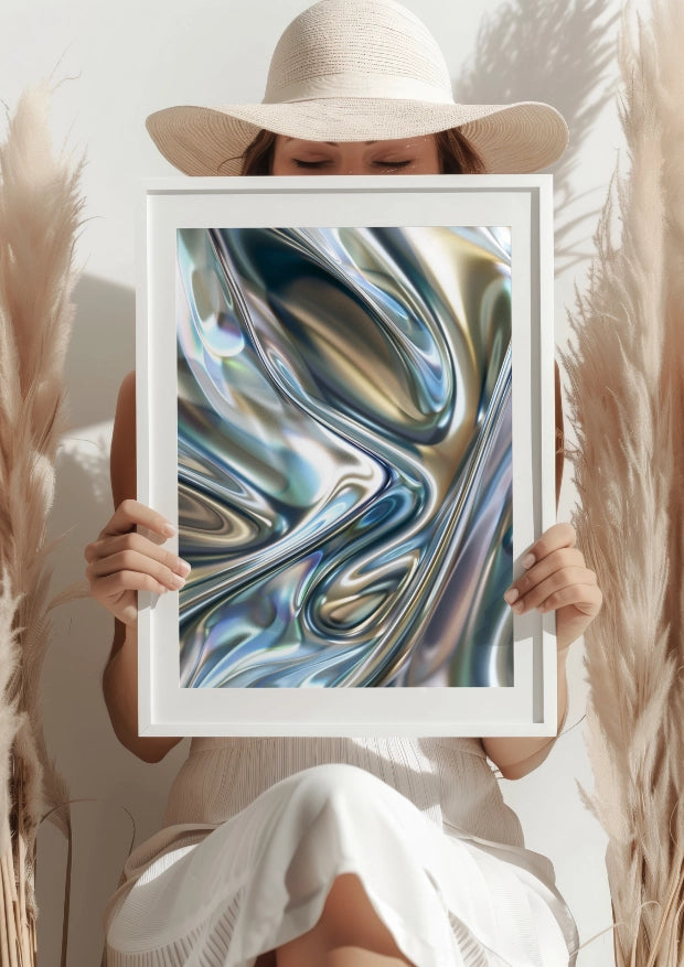 Magiczne Wirujące Barwy Plakat