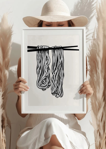 Włoska Sztuka Makaronowa Plakat
