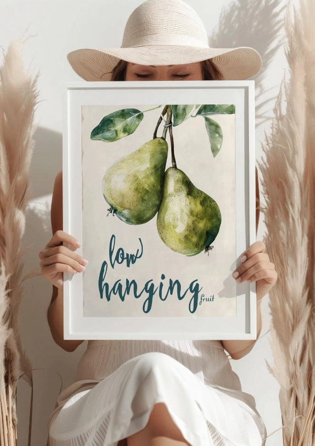 Gruszka w Artystycznym Ujęciu Plakat