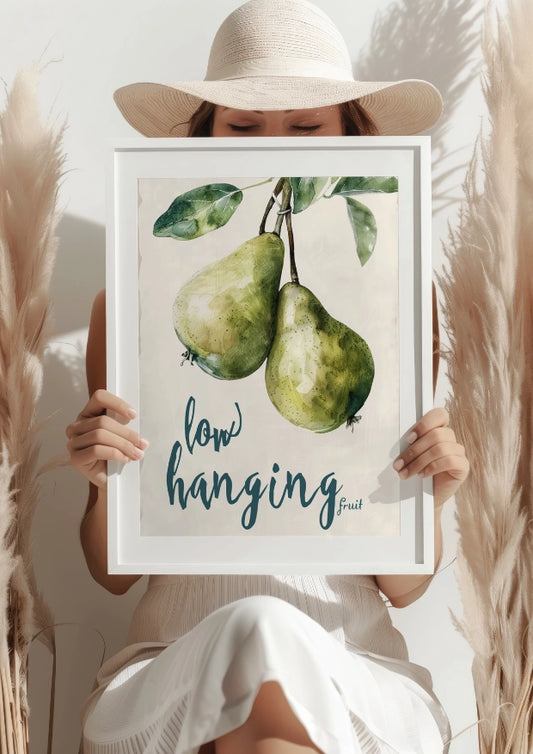 Gruszka w Artystycznym Ujęciu Plakat
